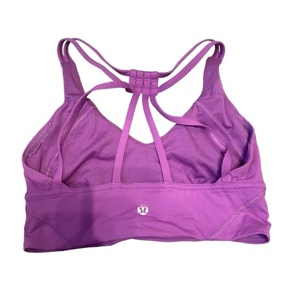 Lululemon As You Like Bra Sports Bra Size 2 Moonlit Magenta Purple - Picture 7 of 10
